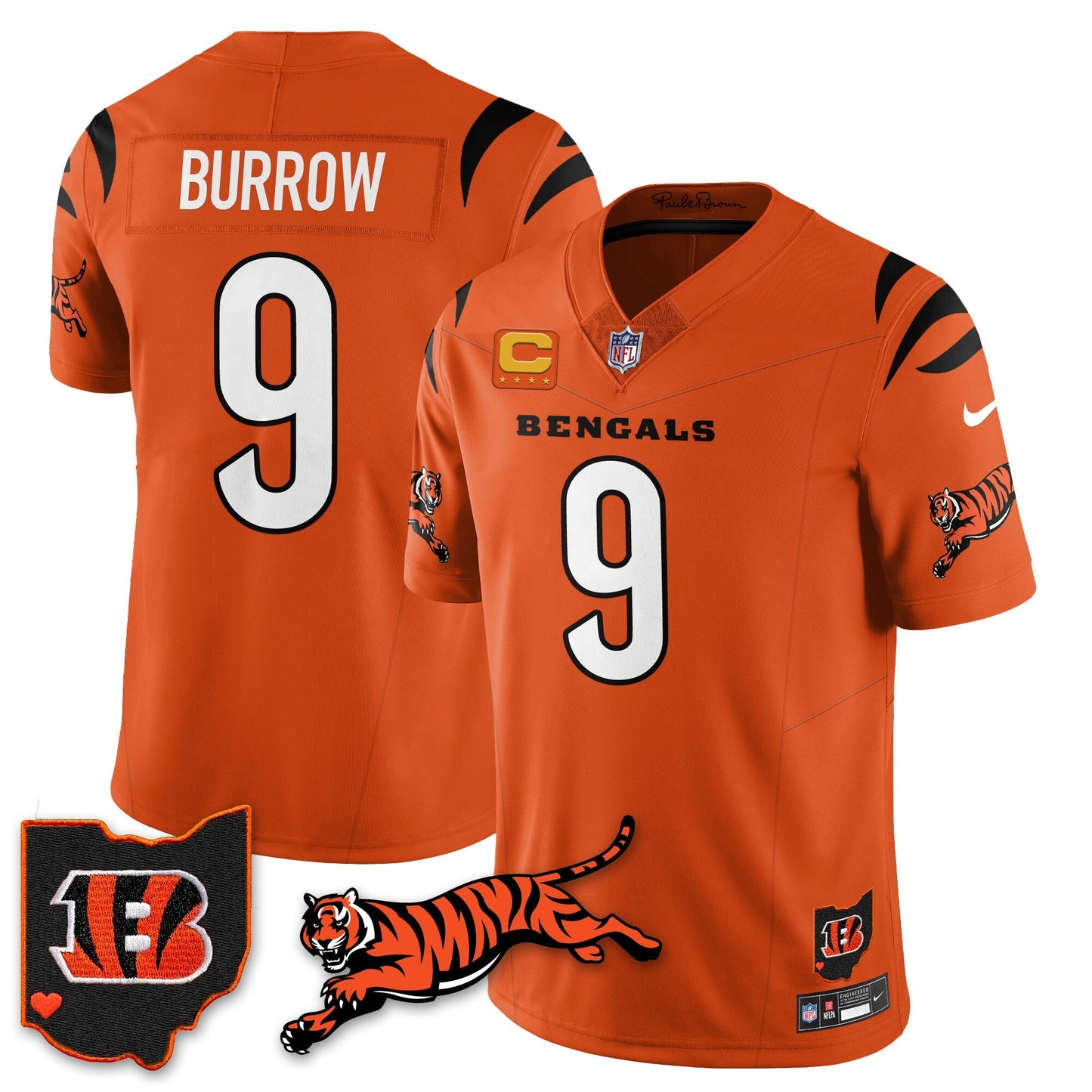 CIN Vapor F.U.S.E. Limited Jersey N1 - All Stitched
