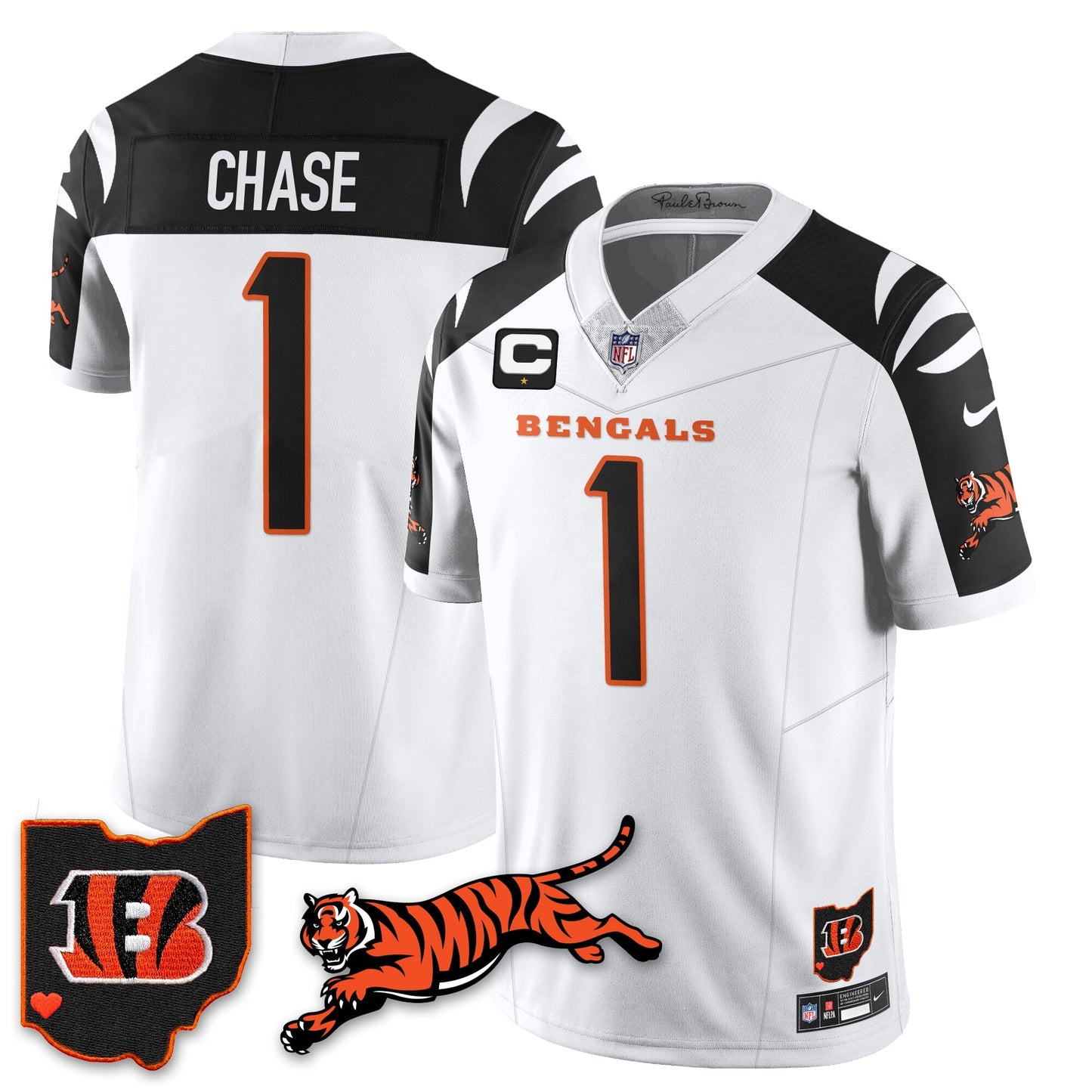 CIN Vapor F.U.S.E. Limited Jersey N1 - All Stitched