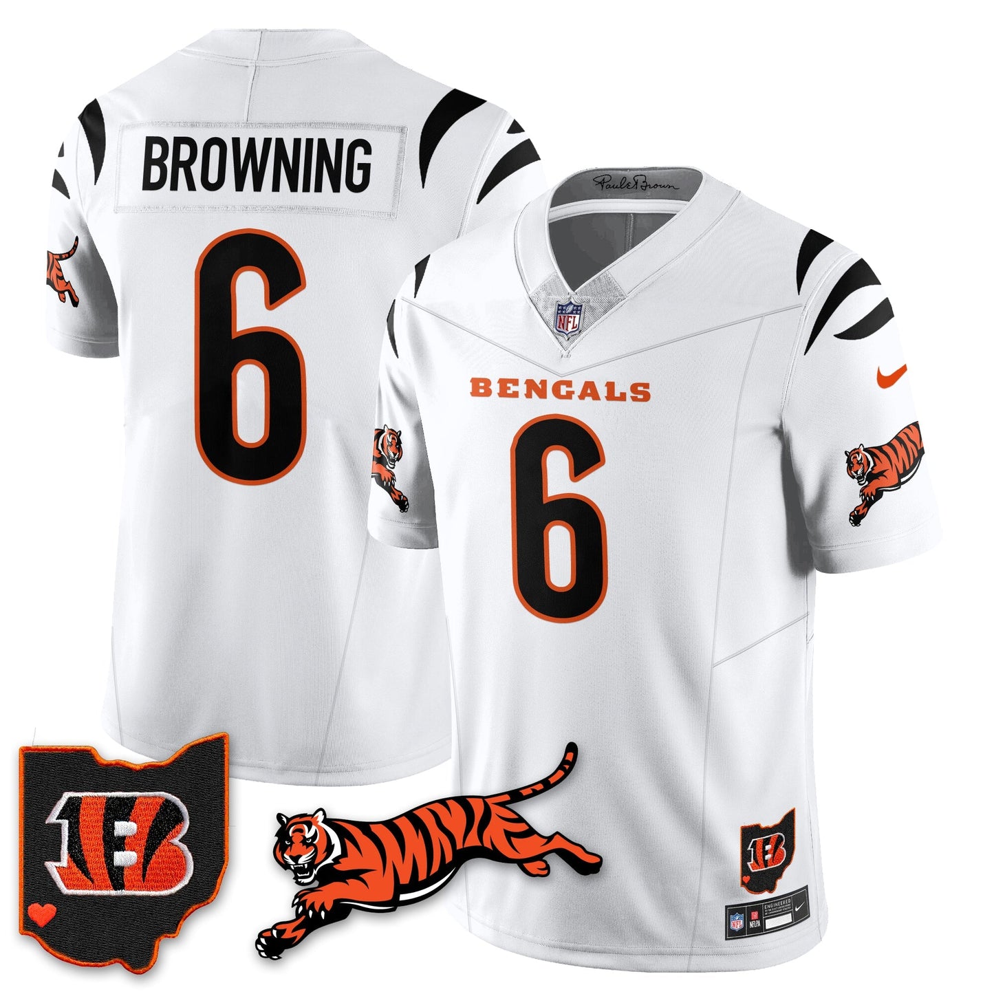 CIN Vapor F.U.S.E. Limited Jersey N1 - All Stitched
