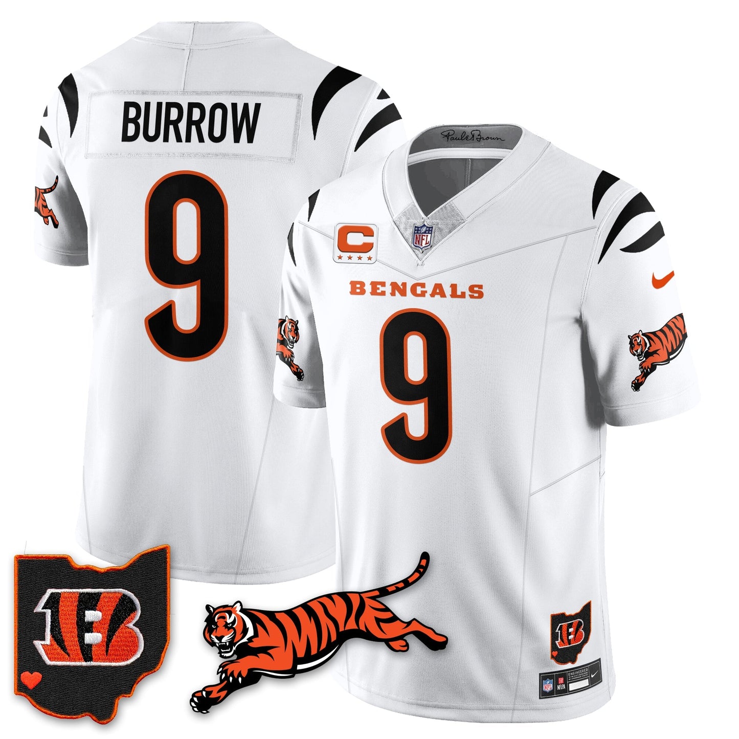 CIN Vapor F.U.S.E. Limited Jersey N1 - All Stitched
