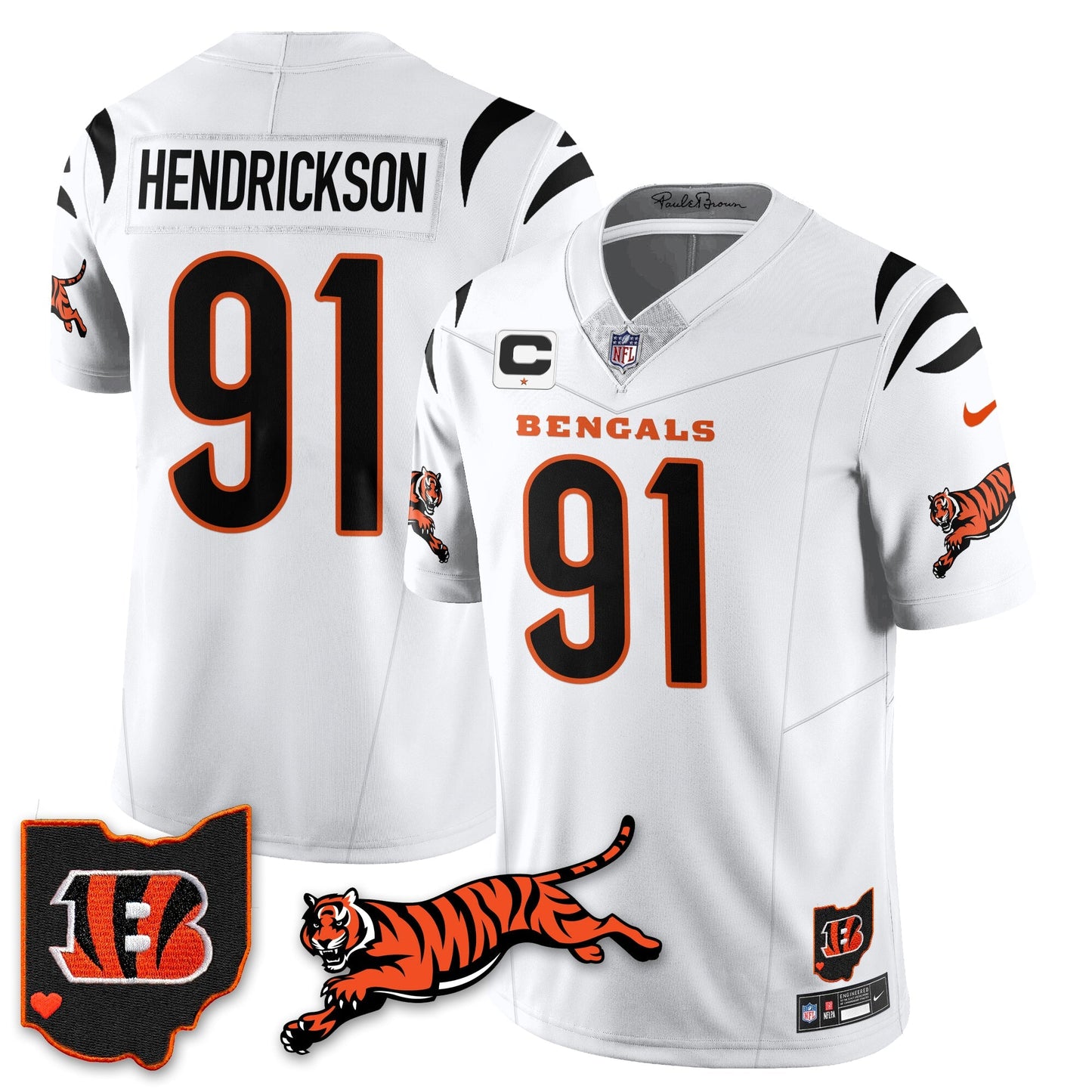CIN Vapor F.U.S.E. Limited Jersey N1 - All Stitched
