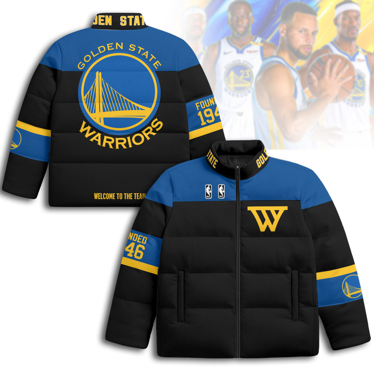 GSW Unisex Puffer Jacket