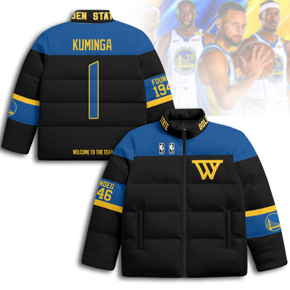 GSW Unisex Puffer Jacket