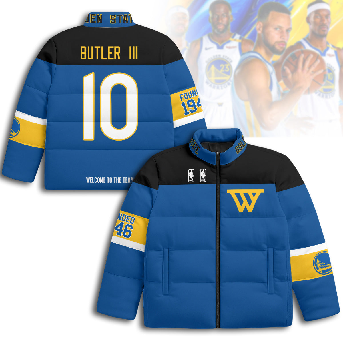 GSW Unisex Puffer Jacket