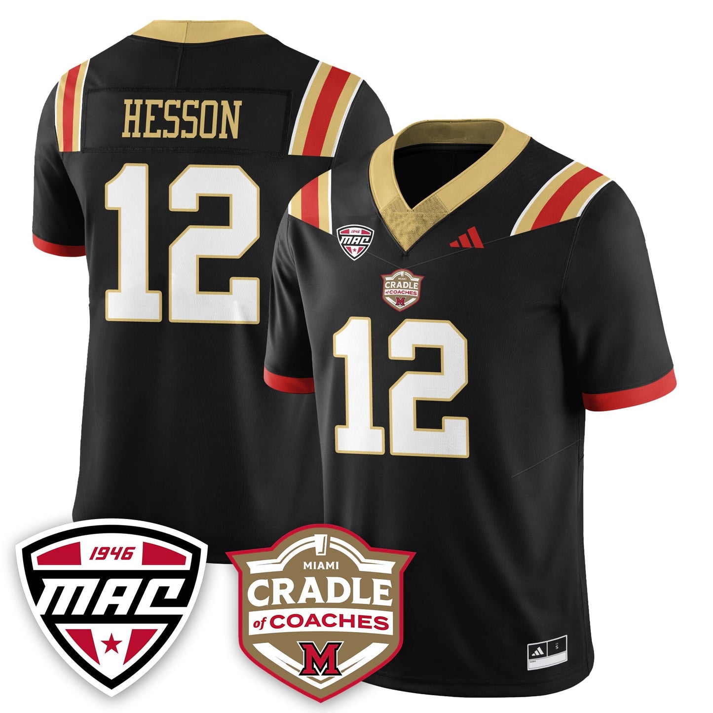 Miami RedHawks Football "Cradle of Coaches" Vapor Limited Jersey - All Stitched