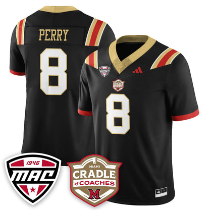 Miami RedHawks Football "Cradle of Coaches" Vapor Limited Jersey - All Stitched