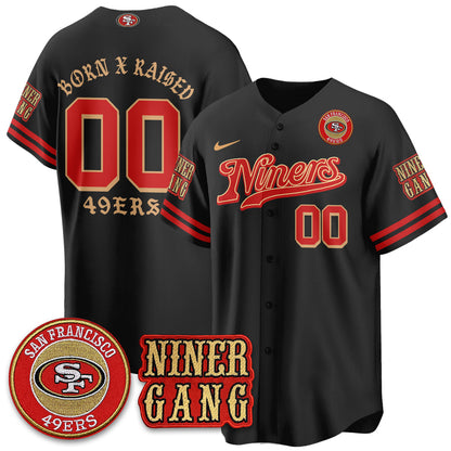 SF Born x Raised Baseball Jersey - All Stitched