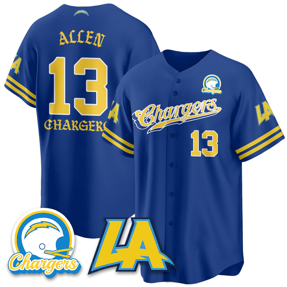 LVG Born x Raised Baseball Jersey - All Stitched