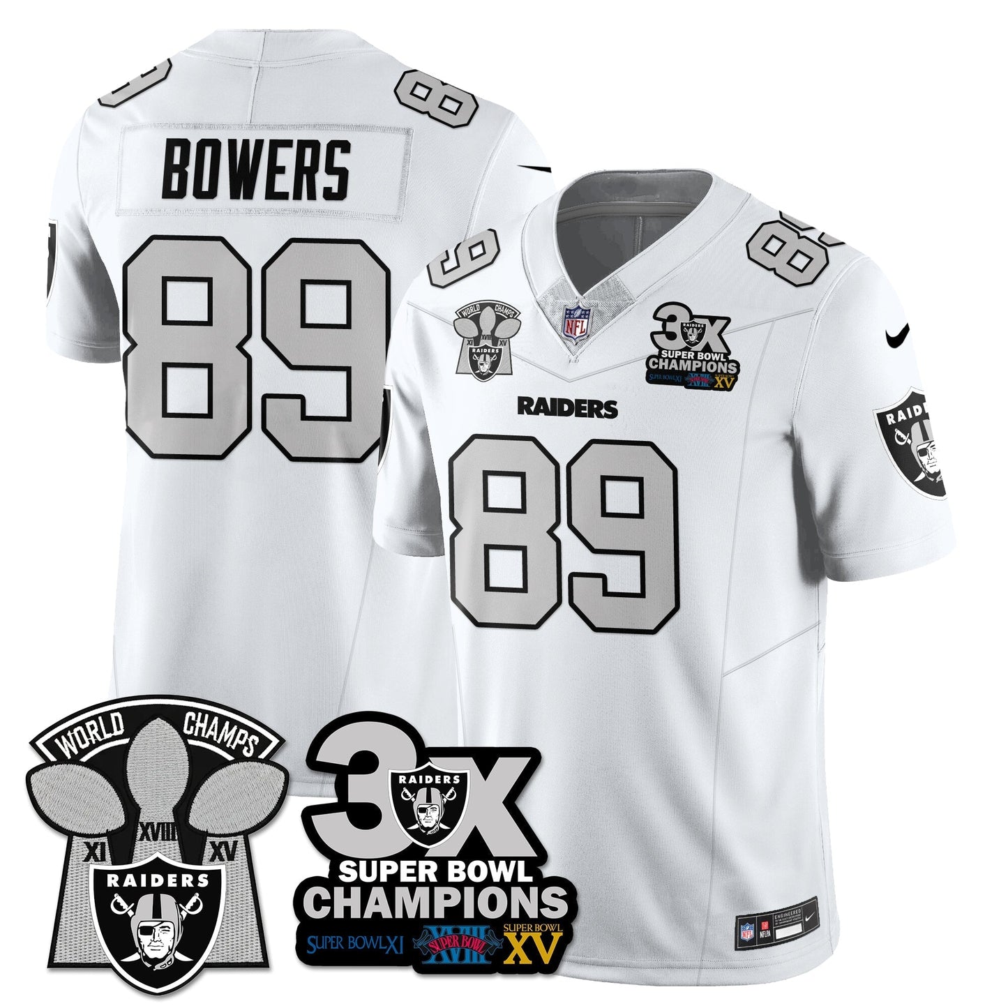 LVR 3-Time Champions Patch Vapor Limited Jersey - All Stitched