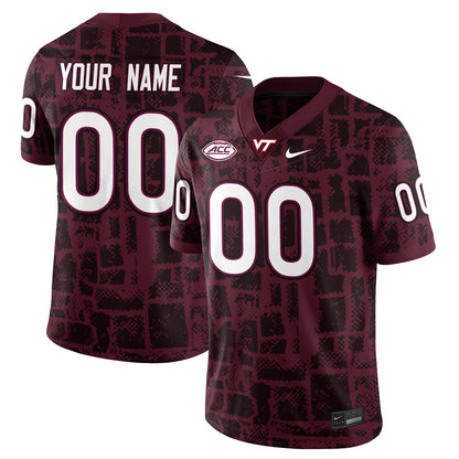 Virginia Tech Football Vapor Limited Jersey - All Stitched