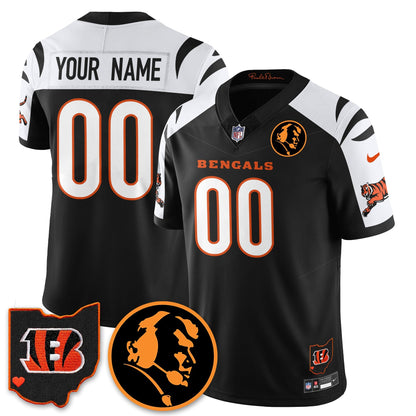 CIN Vapor Limited Jersey - John Madđen Patch - All Stitched