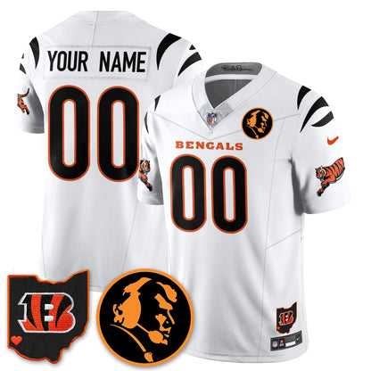 CIN Vapor Limited Jersey - John Madden Patch - All Stitched