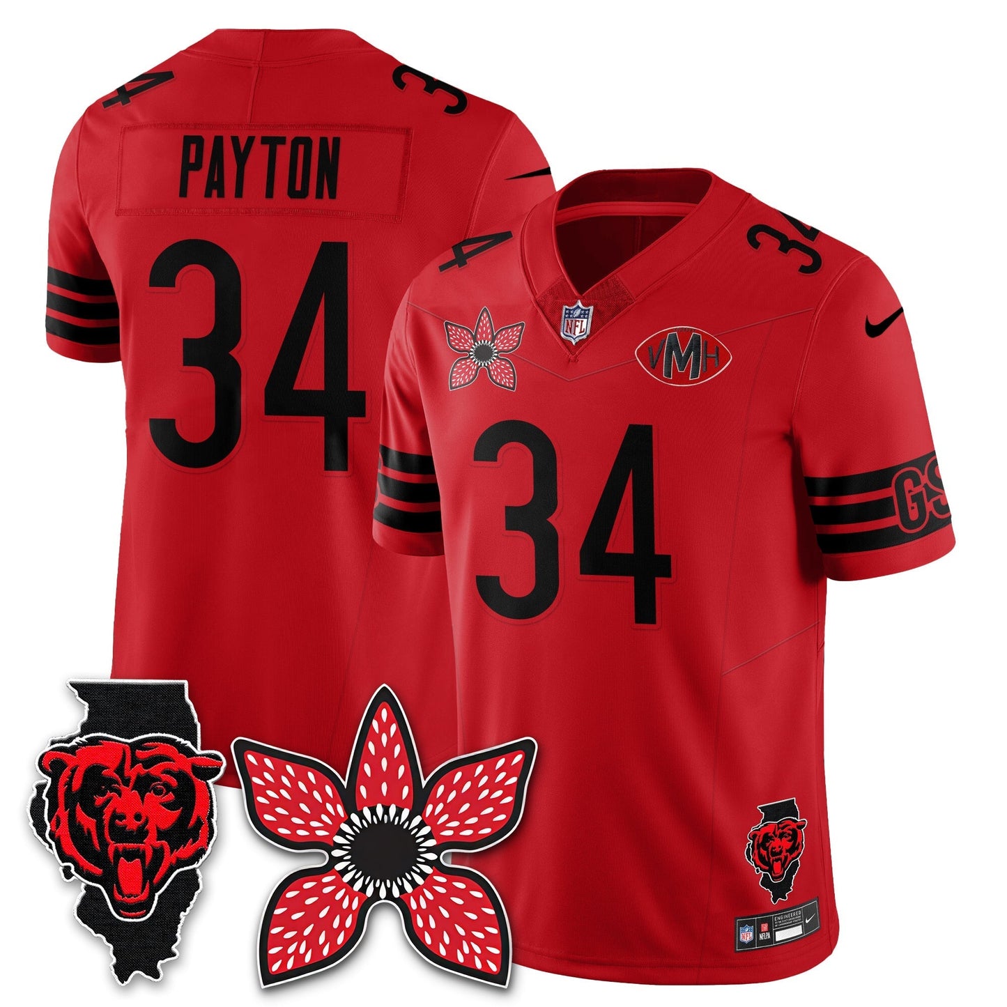 CHI 'Stranger Things Edition' Vapor Limited Jersey - All Stitched