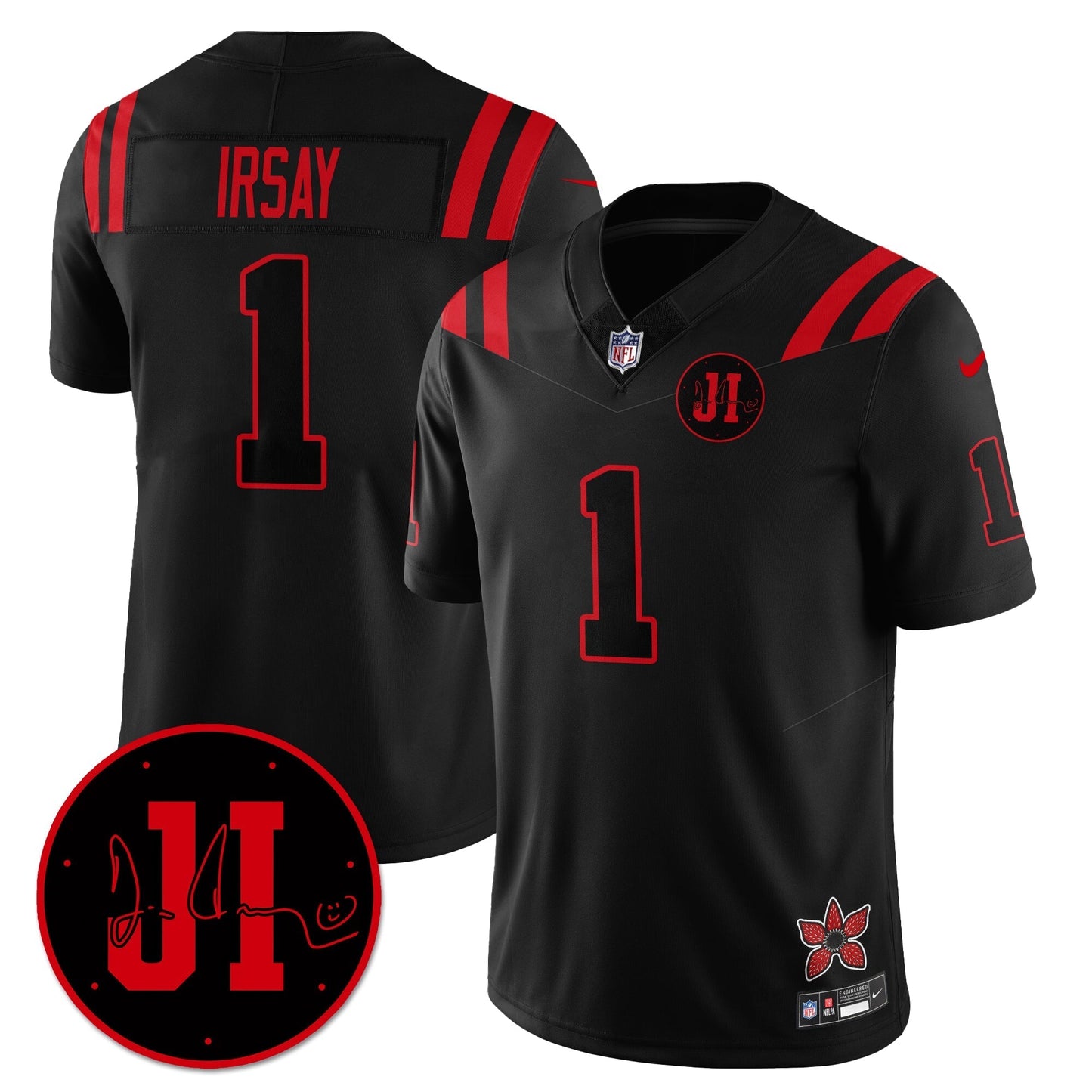 IND 'Stranger Things Edition' Vapor Limited Jersey - All Stitched