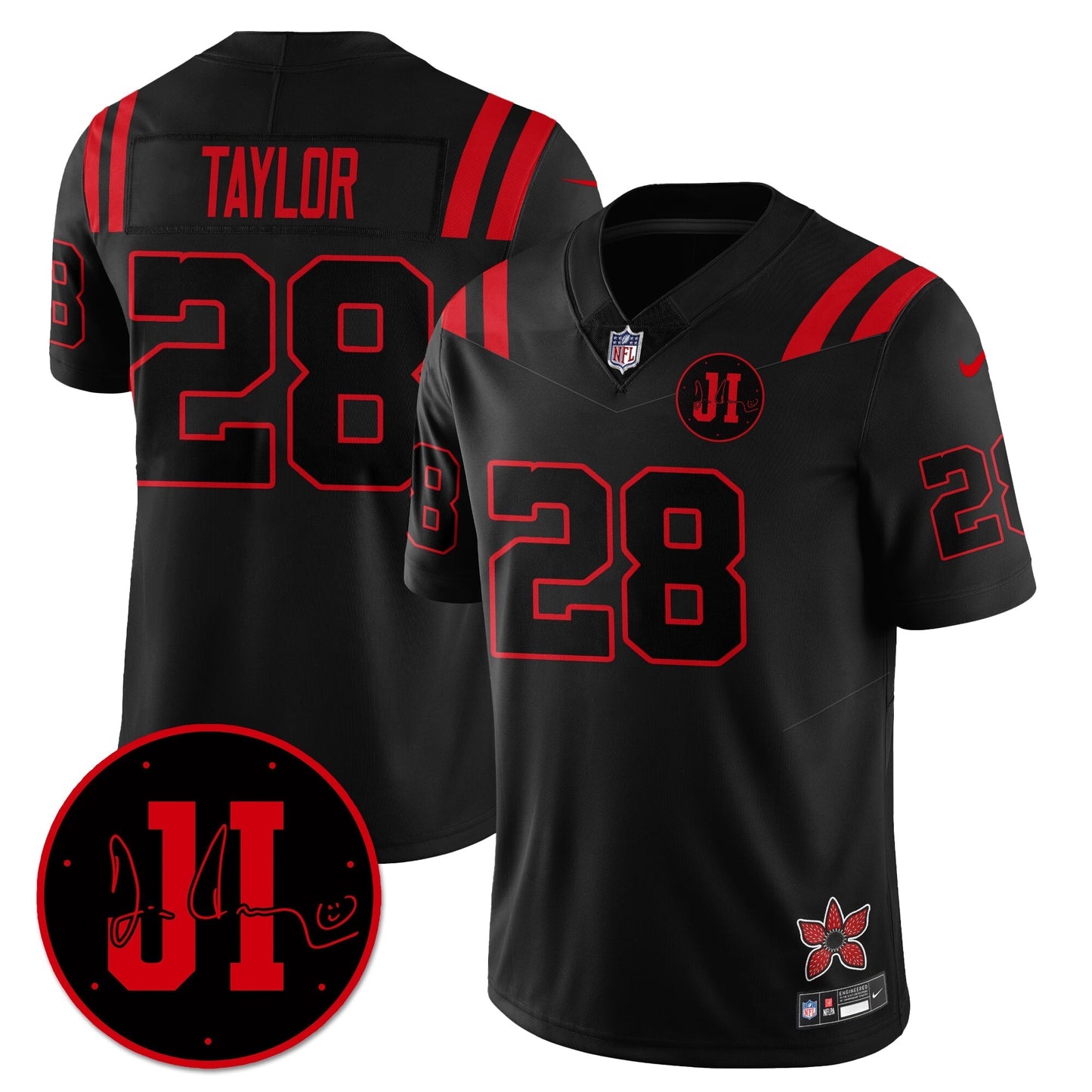 IND 'Stranger Things Edition' Vapor Limited Jersey - All Stitched