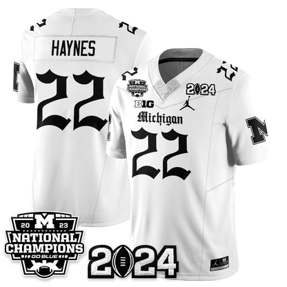 MICH Gothic 2023 National Champions Vapor Limited Football Jersey - All Stitched