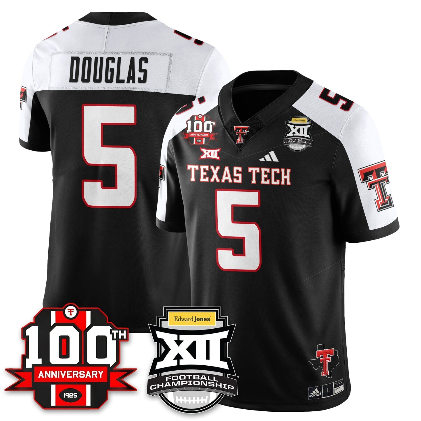 TTRR Football Vapor Limited Jersey - Edward Jones Champions - All Stitched
