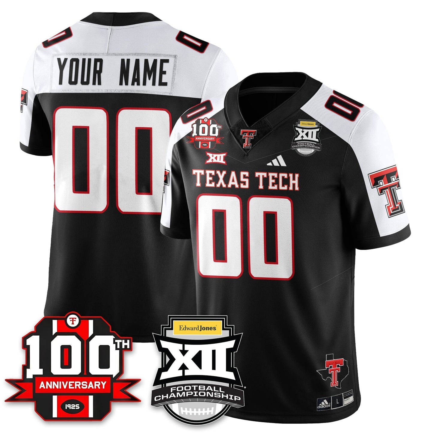 TTRR Football Vapor Limited Jersey - Edward Jones Champions - All Stitched