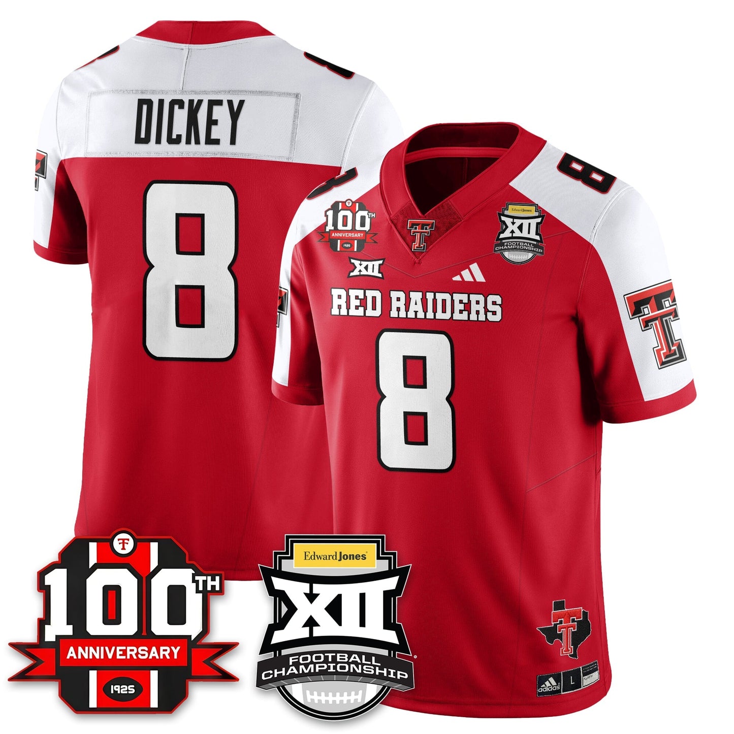 TTRR Football Vapor Limited Jersey - Edward Jones Champions - All Stitched