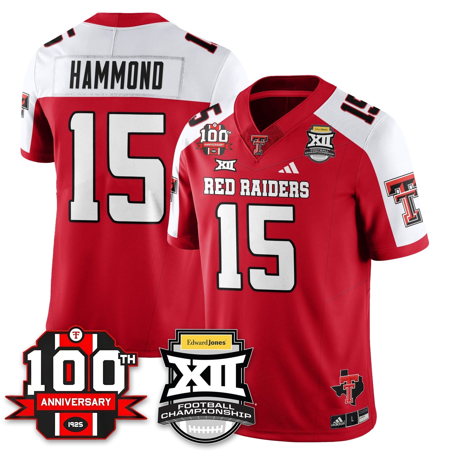 TTRR Football Vapor Limited Jersey - Edward Jones Champions - All Stitched