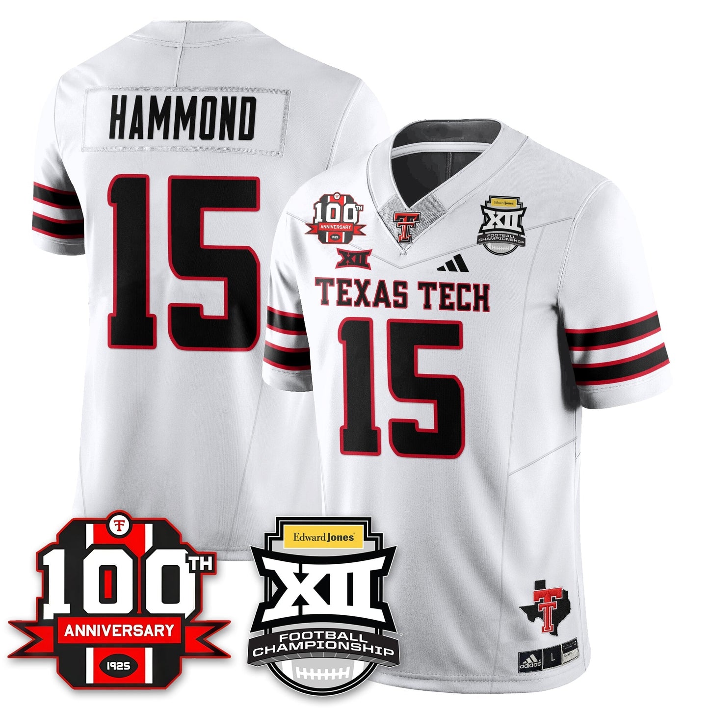 TTRR Football Vapor Limited Jersey - Edward Jones Champions - All Stitched