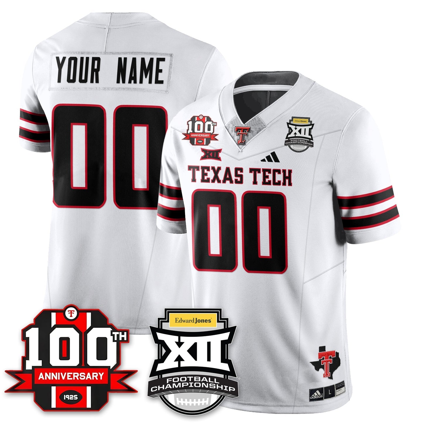 TTRR Football Vapor Limited Jersey - Edward Jones Champions - All Stitched