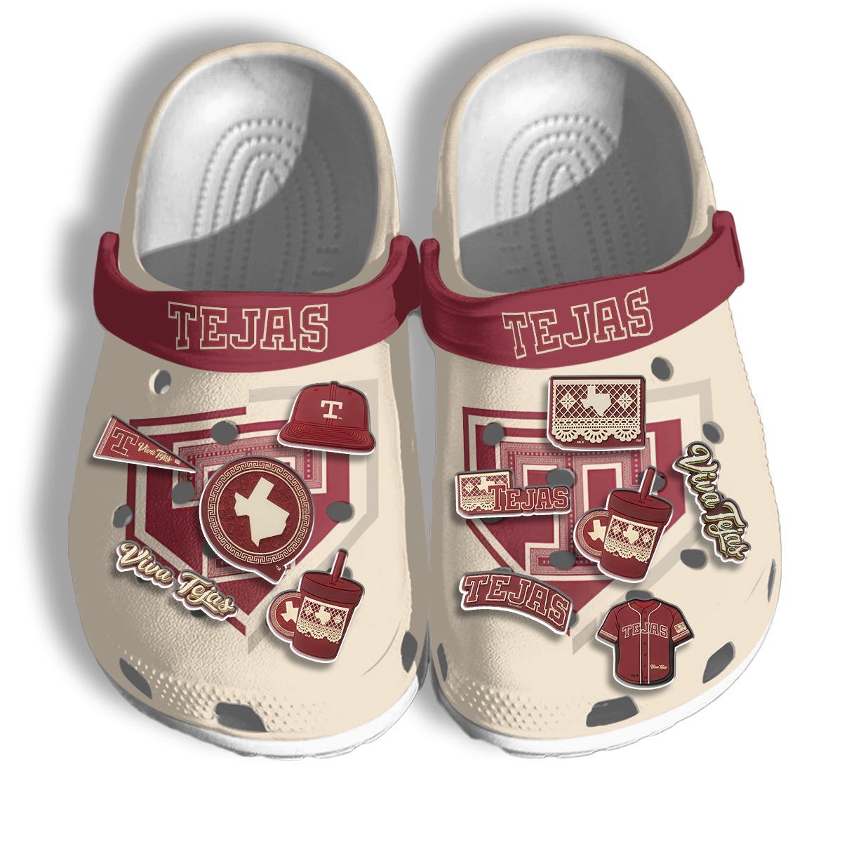 TAX Cream Clogs 2026 - Charms Gift Set