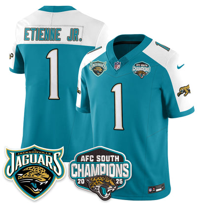DET AFC South Division Champions Vapor Limited Throwback Jersey - All Stitched