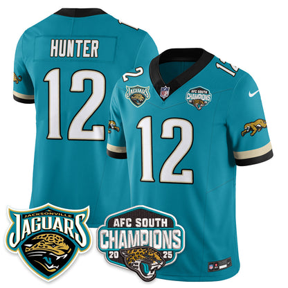 DET AFC South Division Champions Vapor Limited Throwback Jersey - All Stitched