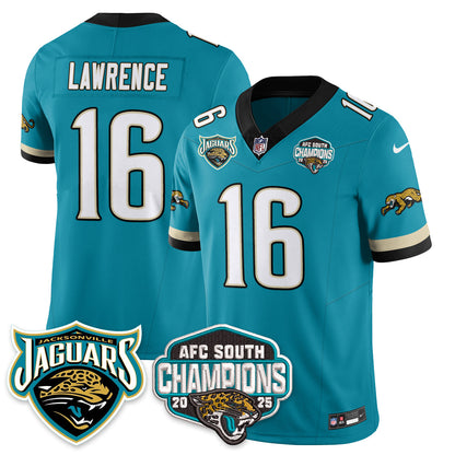 DET AFC South Division Champions Vapor Limited Throwback Jersey - All Stitched