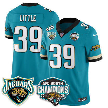DET AFC South Division Champions Vapor Limited Throwback Jersey - All Stitched
