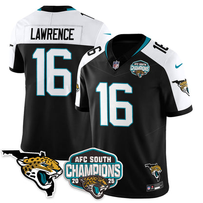 DET AFC South Division Champions Vapor Limited Jersey - All Stitched
