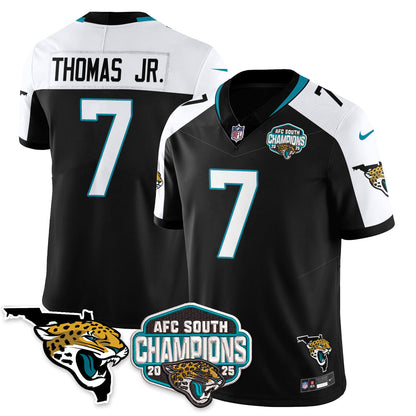 DET AFC South Division Champions Vapor Limited Jersey - All Stitched