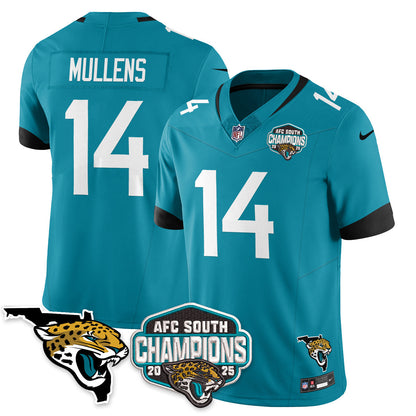 DET AFC South Division Champions Vapor Limited Jersey - All Stitched