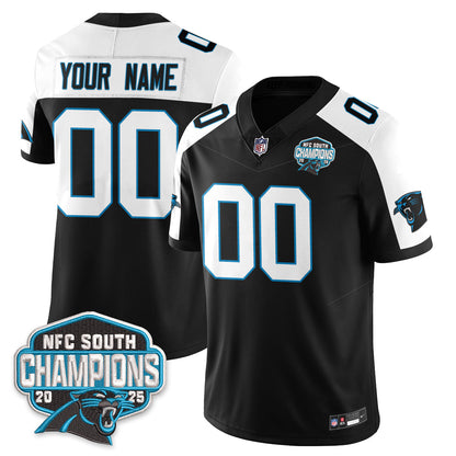Custom CAR NFC South Division Champions Vapor Limited Jersey - All Stitched