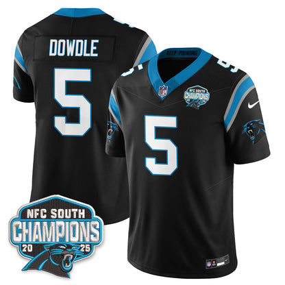 CAR NFC South Division Champions Vapor Limited Jersey n1 - All Stitched