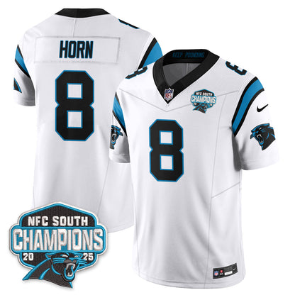 CAR NFC South Division Champions Vapor Limited Jersey n1 - All Stitched