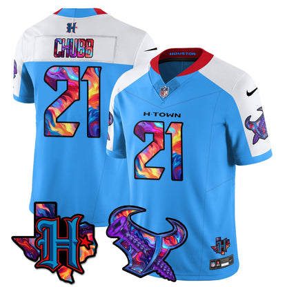 HOU Special Vapor Limited Jersey - All Stitched