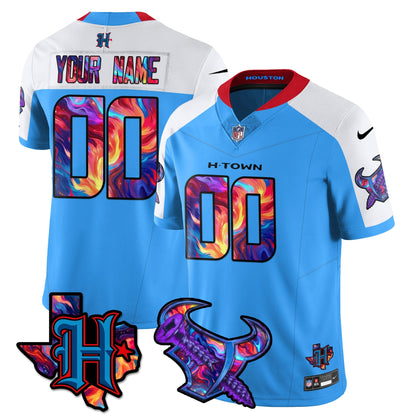 HOU Special Vapor Limited Jersey - All Stitched