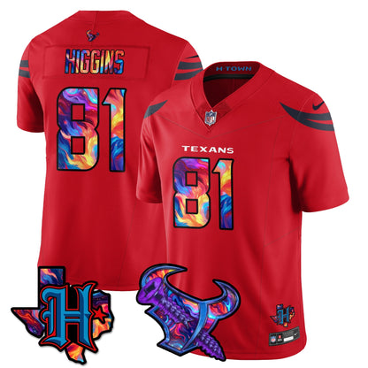 HOU Special Vapor Limited Jersey - All Stitched