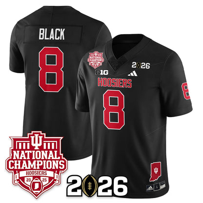 Indiana H Vapor Limited Football Jersey - 2025 National Champions - All Stitched