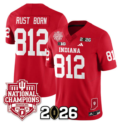 Indiana H Vapor Limited Football Jersey - 2025 National Champions - All Stitched