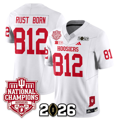 Indiana H Vapor Limited Football Jersey - 2025 National Champions - All Stitched