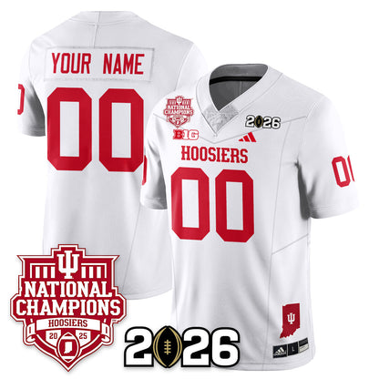 Indiana H Vapor Limited Football Custom Jersey - 2025 National Champions - All Stitched