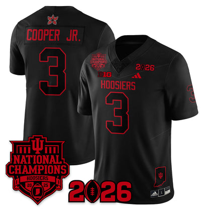 Indiana H Stranger Things Vapor Limited Football Jersey - 2025 National Champions - All Stitched