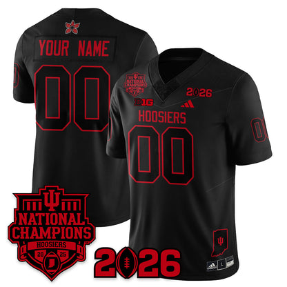 Indiana H Stranger Things Vapor Limited Football Jersey - 2025 National Champions - All Stitched