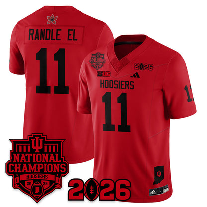 Indiana H Stranger Things Vapor Limited Football Jersey - 2025 National Champions - All Stitched