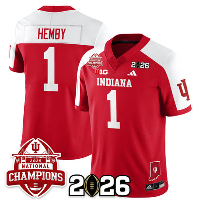 Indiana H Vapor Limited Football Jersey V2 - 2025 National Champions - All Stitched