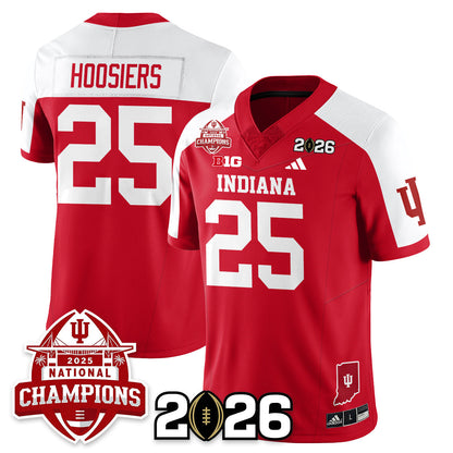 Indiana H Vapor Limited Football Jersey V2 - 2025 National Champions - All Stitched