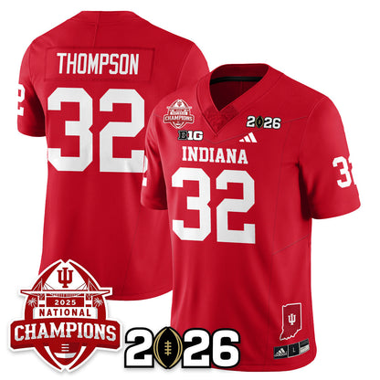Indiana H Vapor Limited Football Jersey V2 - 2025 National Champions - All Stitched